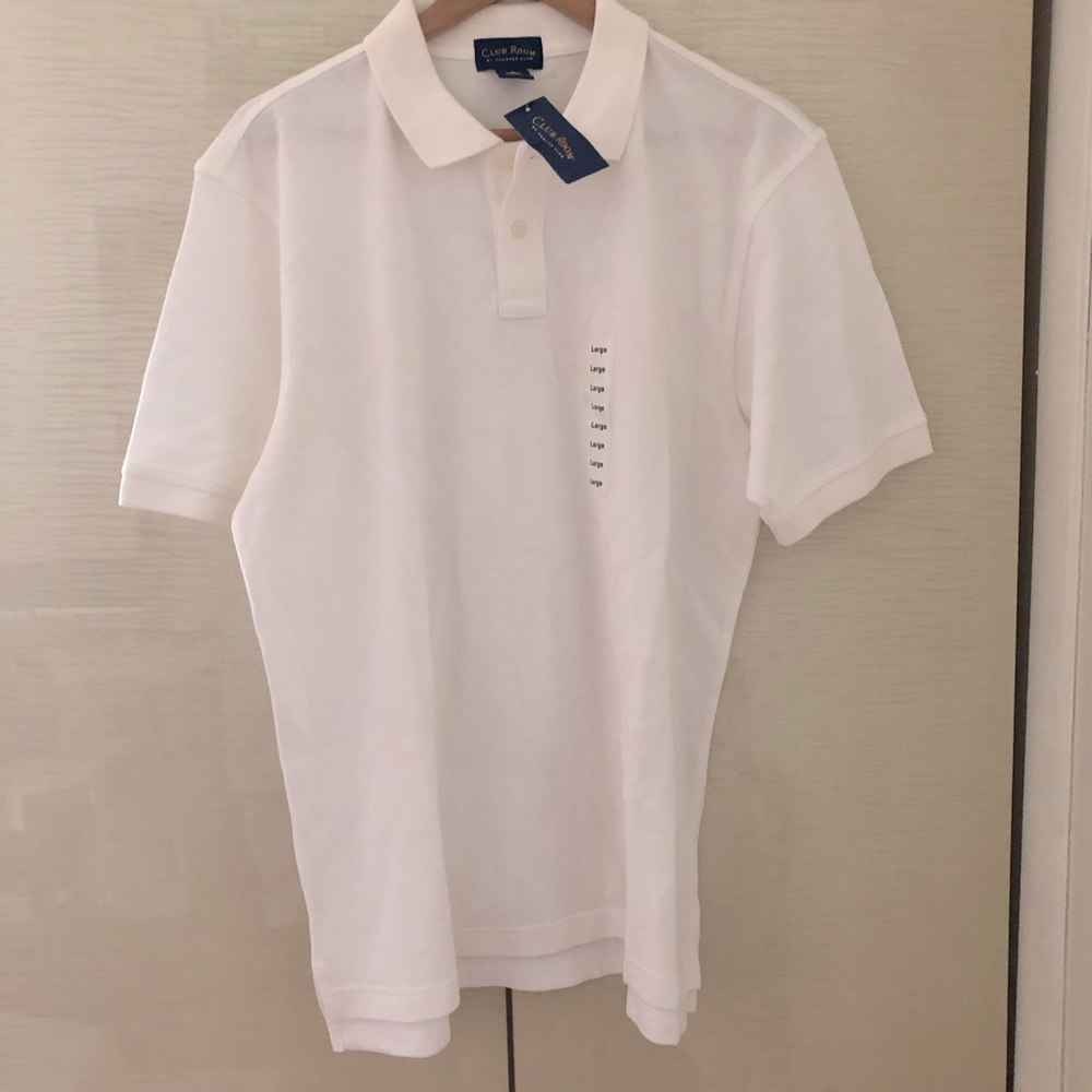 White polo shirt